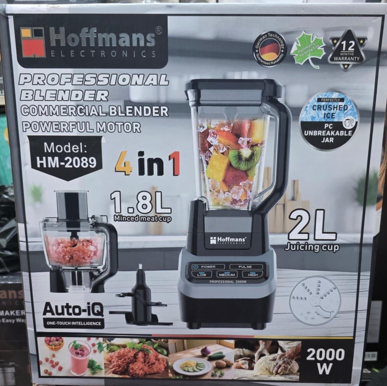 Hoffman's 4in1 commercial blender